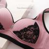 Tank Top Large Bra No Steel Rim Sexy Lace Wrap Bra Adjustable Women's Breathable Bralette