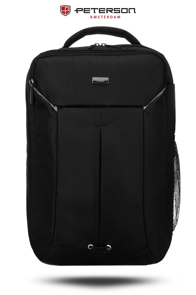 PTN BOCIAN-6408 Black Travel Backpack