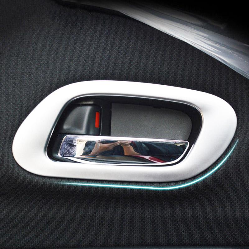 For Honda HR-V HRV Vezel 2016 2017 2018 Chrome Front Rear Fog Light Door Handle Bowl Cover Decor Trim Car Styling