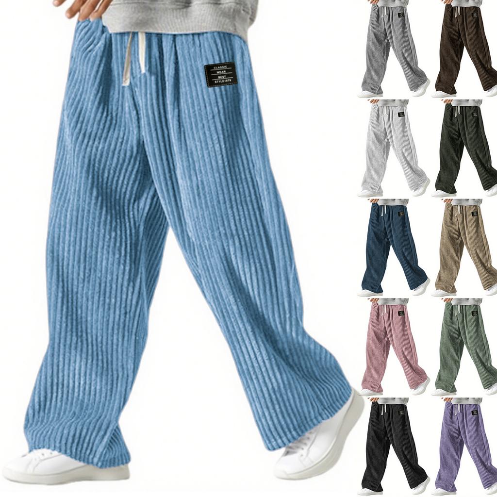 Pánská móda  Volný čas  Střední pas  Dlouhý styl  Ležérní kalhoty