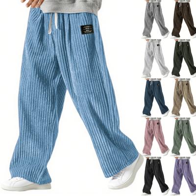 Men's Fashion Leisure Middle Waist Long Casual Pants