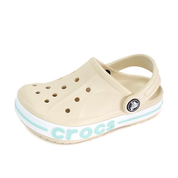 Crocs Kids Bayaband Clog Junior Kids Sandals Slippers Winter White 207018 11s