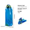 1pc 700ml Portable Ultra Light Folding Soft Water Bag For Outdoor Sports & Camping, With Handle & Hanging Hook Camping Stuff