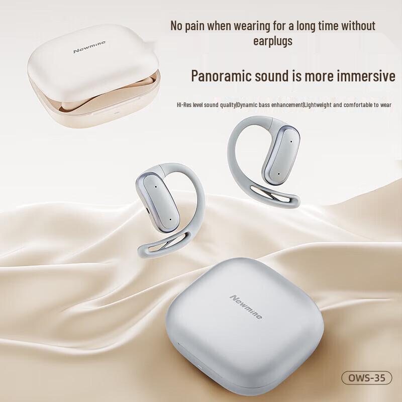 Newmine OWS-35 Hi-Res Bluetooth-Headset mit Ohrbügel