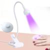 Foot Pedal Switch UV LED Nail Lamp 5W Power Nail Drying Light Gel Polish Curing Lamp  DIY Manicure