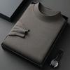 Men S Casual Loose Half Turtleneck Long Sleeve Knit Sweater For Spring Autumn