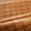 Home Textile Rattan Mat Grid Fitted Sheet Set Summer Cool Bed Cover (90*195cm  Pillowcase*1)
