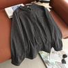 Women's Trendy Floral Cotton Gauze Long Sleeve Cardigan Shirt