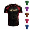Men's Mexico Soccer Theme Graphic Print Short Sleeve Top Casual Sportswear