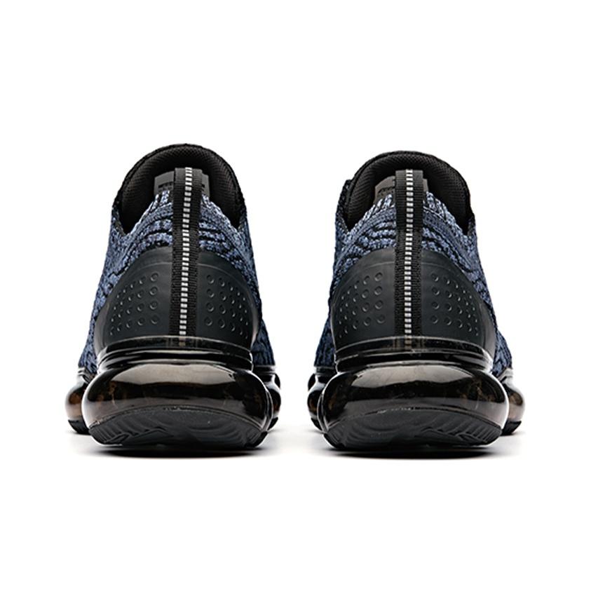 Anta Lightweight Breathable Comfortable Low-Top Running Shoes Men Sneakers Black Blue 91835507-3