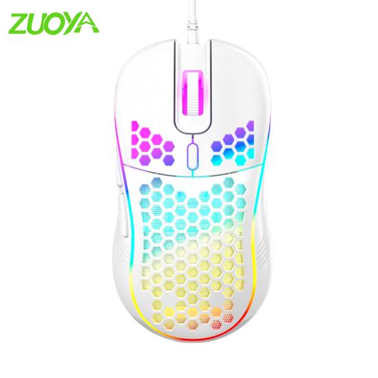 

ZUOYA Практичная мышь для ноутбука Высокоточная легкая декоративная белый