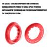Kits de Conversion Single Vitesse pour Vélos 16T 18T, Cassettes Freewheels Roue en Alliage d'Aluminium pour Vélos Single Vitesse