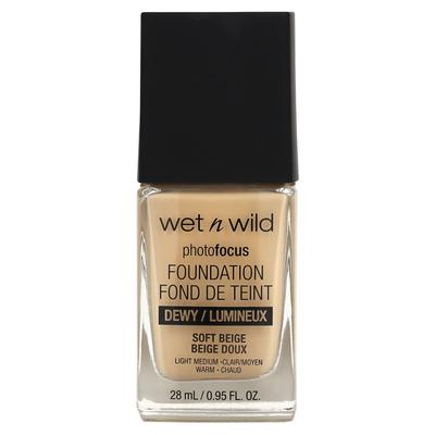Photo Focus Foundation, Dewy, Soft Beige, 28Ml (0.95Fl Oz)