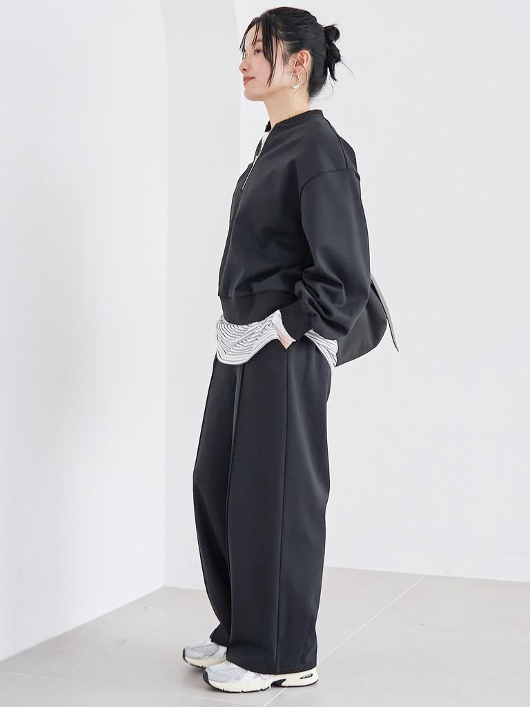 Cohen REVERSE WARM Warm Half-Zip Pullover Sweatshirt, 76206000023, 1950 DK.GRAY (19), Medium