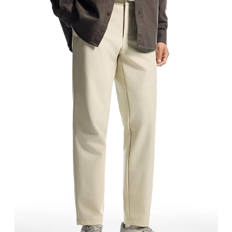 Anta Comfortable Slim Fit Water Resistant Sports Trousers Men bottoms Dune-Gray 152517506S-1