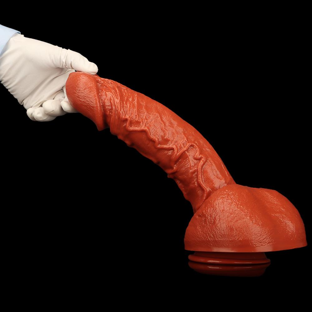 31*3.2cm Giant PVC Dildos Butt Plugs Masturbator Sex Toys Fisting Strap On Penis Realistic Cock BDSM
