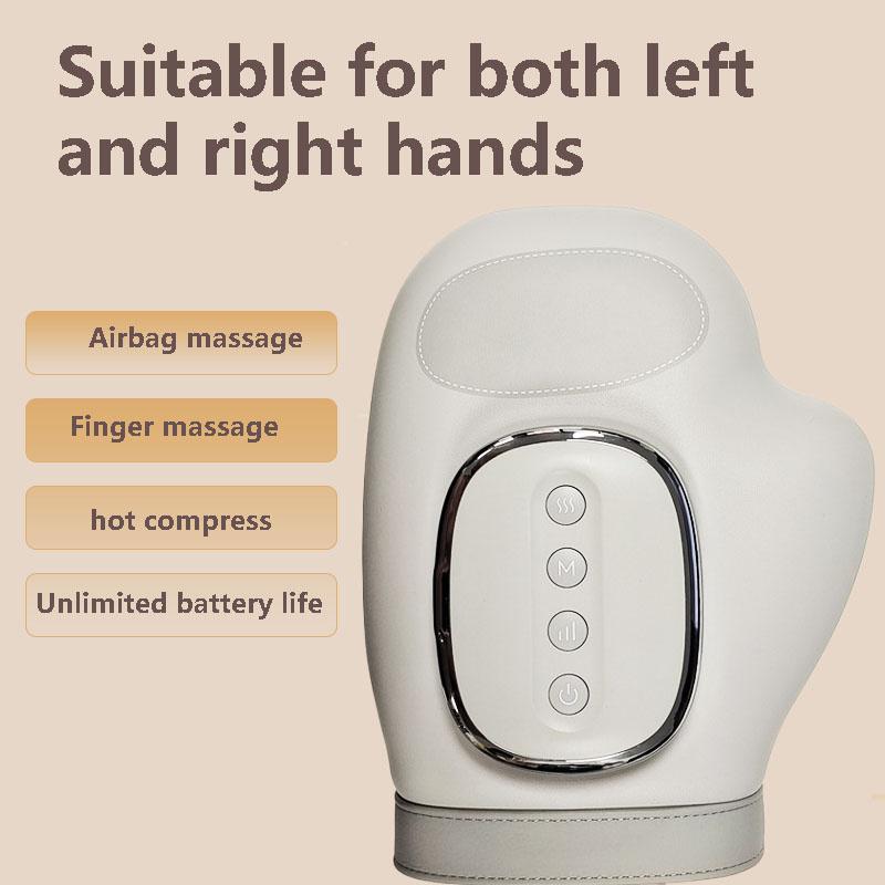 New USB Electric Hand Massager Constant Temperature Hot Compress Hand Massager 5-speed Adjustable USB Rechargeable Massager  Parents Gift