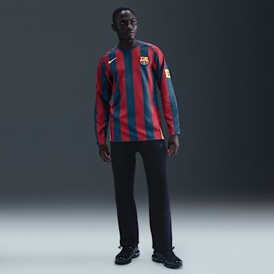 Nike FC Barcelona 2005/06 Reissue Replica Long-Sleeve Jersey 'Red/Blue