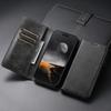 iPhone 17 Pro Max/Samsung S25 Ultra Leather Flip Case with Card Slot & Stand