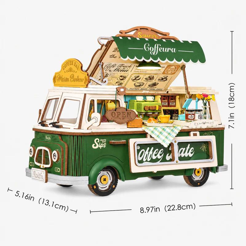 Rolife Ice Cream Truck Model Kit