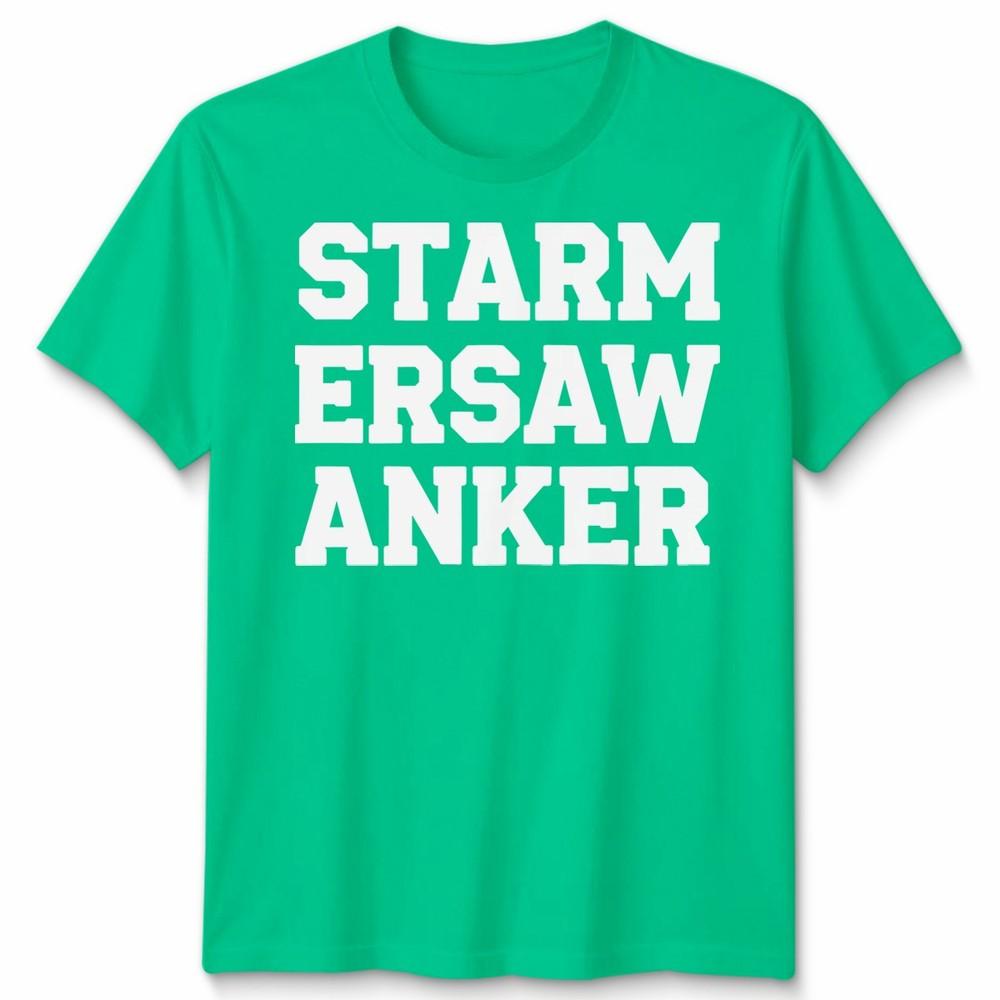 Starm Ersaw Anker Typography Graphic Unisexs TShirt Unisexs Tee Unisex Tee S