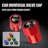 4PCS Car Wheel Valve Caps Auto Dustproof Tire Stem Air Covers For Volkswagen Motion MTM POLO GTI Blue Caddy Scirocco Golf Beetle V1