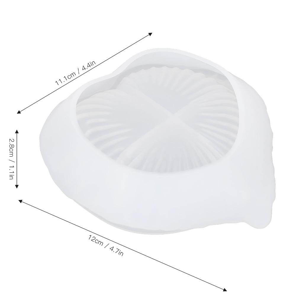 5pcs Reusable Silicone Mould Leaf Leaf Shaped Dish Mould Resin Casting Mould  Jewelry Making