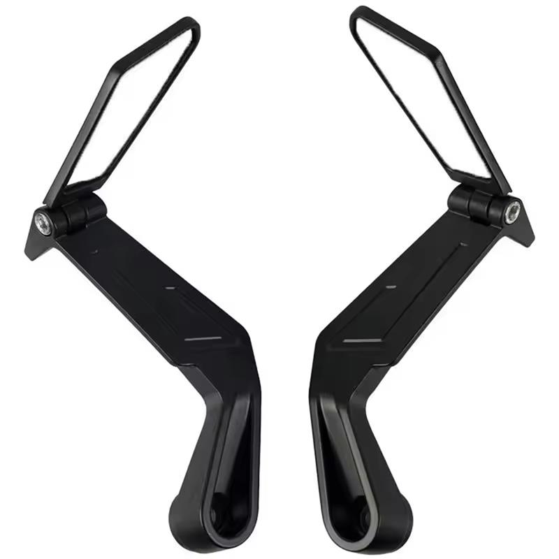 A51K-Motorcycle Rear View Mirror Handlebar Adjustable Angle Rearview Mirror For Motorbike Grip Control Safety Driving