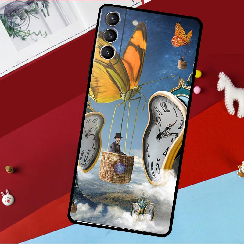 

Salvador Dali Art Case For Samsung Galaxy S23 S22 S21 Ultra S20 FE S9 S10 Note 10 Plus Note 20 Ultra Cover Galaxy S23