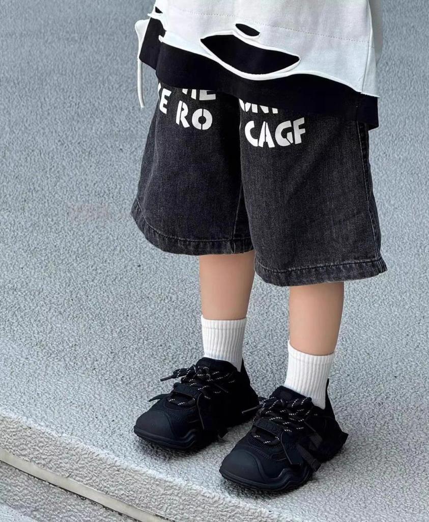 Kids' Genuine Leather Sports Shoes for Boys and Girls - Breathable and Casual Outdoor Sneakers
