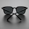 Fashionable Rectangular Men'S Glasses with Full Frame, Suitable for Daily Leisure And Activities