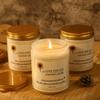 Large Frosted Glass Cup Scented Candle Scented Gift Candle Decoration