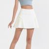 Women's Summer Two-Piece Sports Skort: Breathable, High-Waist Tennis Skirt with Anti-Exposure Yoga Shorts for Running and Training