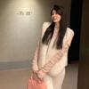 Autumn Winter Faux Mink Fur Vest Coat for Women Fur Outerwear Ladies Casual Sleeveless Jacket