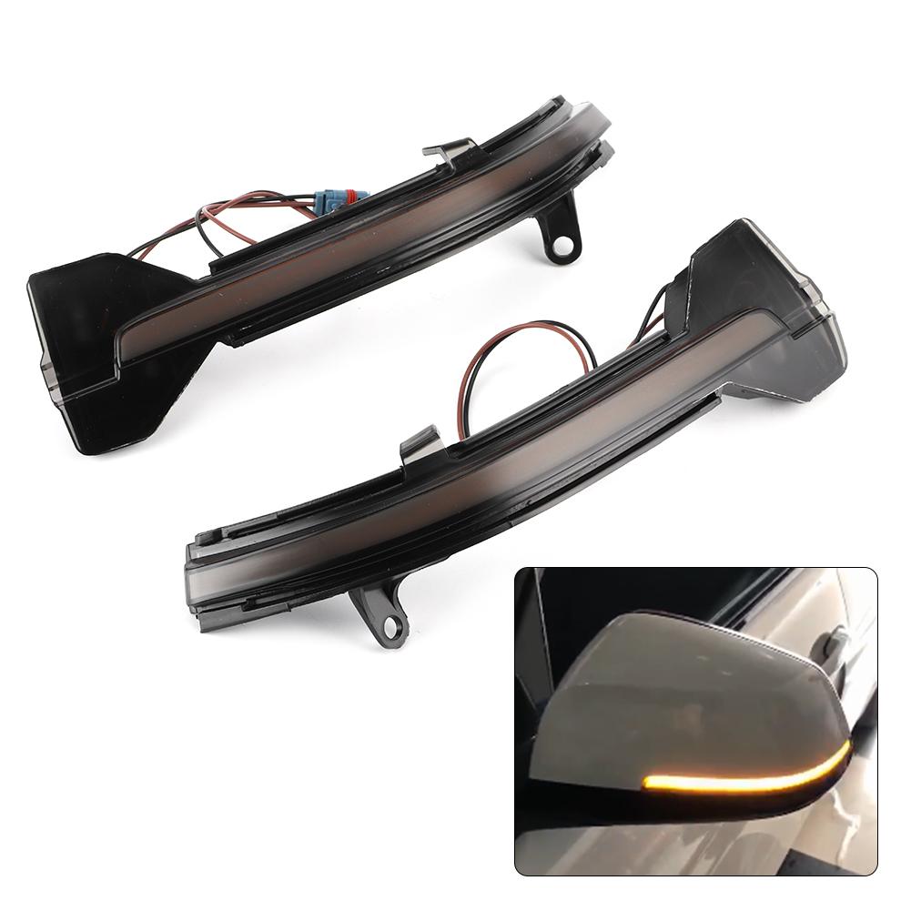Side Mirror Turn Signal Light LED Dynamic Flowing Indicator Fits for F10 F11 F07 F18 F01 F02 F03