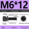 12.9 Grade M4-M12 Socket Head Cap Screw with Washer: Three-Piece Cylindrical Bolt