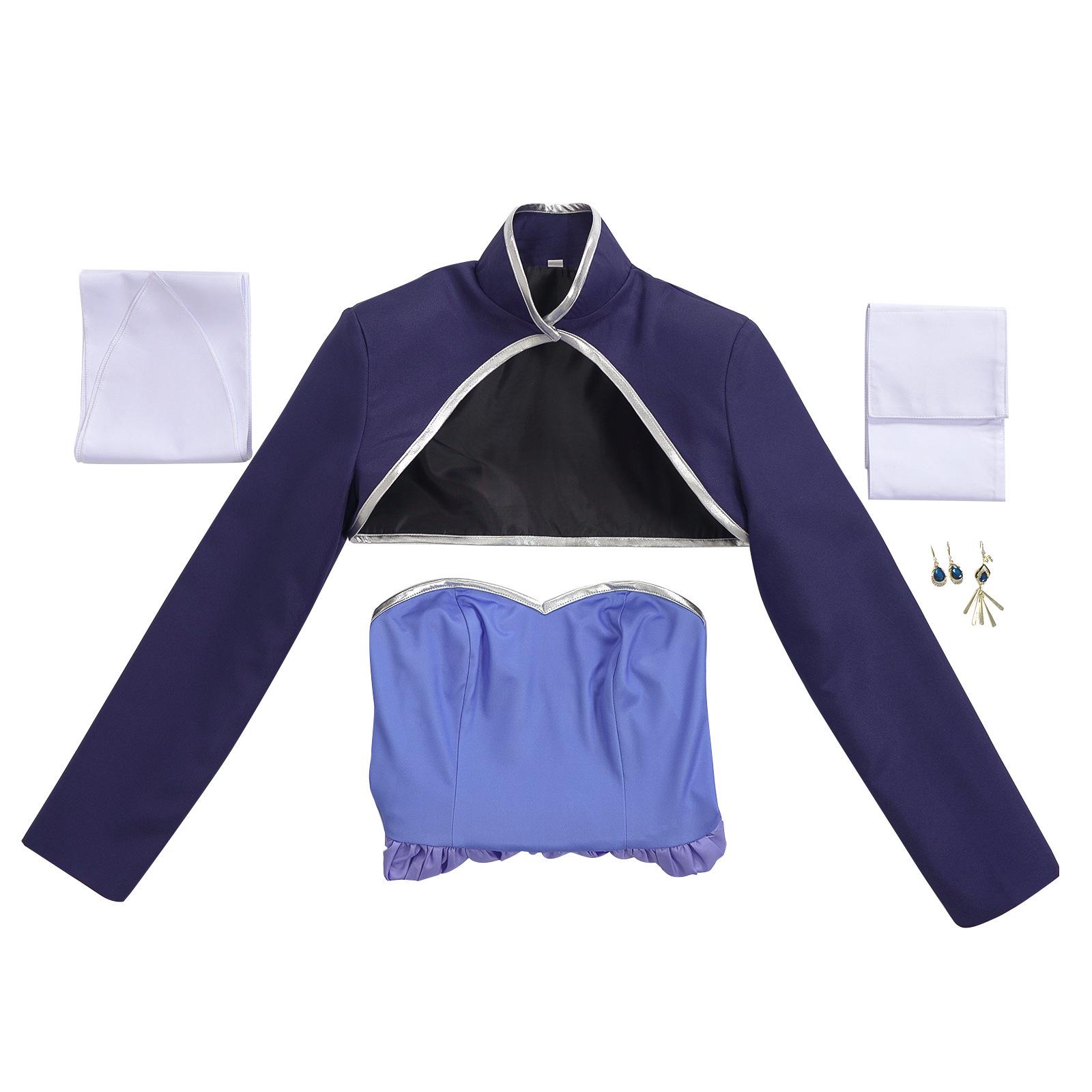 

RWBY Вайс Шнее Четырехцветные военные записи Костюм для косплея - Аниме костюм для ролевых игр на Хэллоуин XS