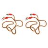 2PCS Swinging Tree Rope Nylon Tear Resistant Heavy Duty Easy Installation Hanging Tree Strap