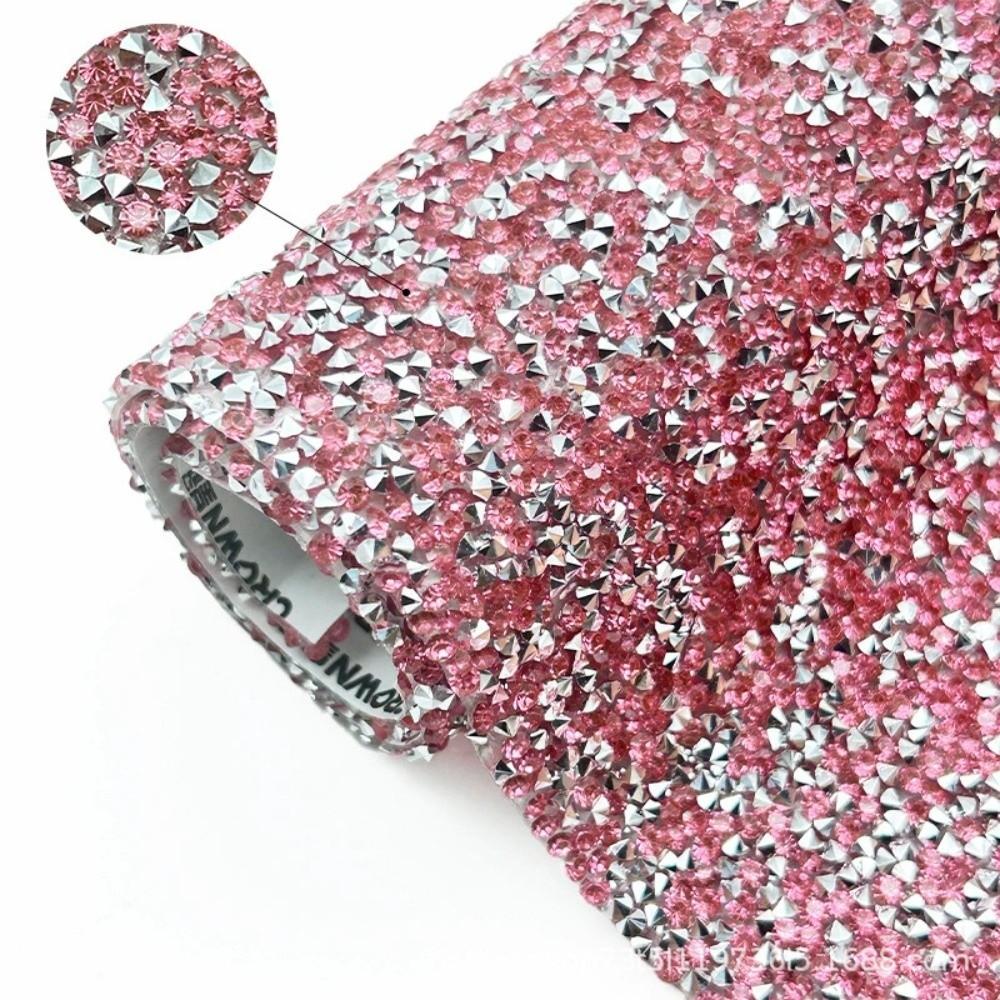 Self Adhesive Resin Rhinestone Colorful DIY Decorative Rhinestone Sticker Sparkling Shiny Crystal Sticker Bag Ornament