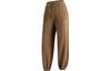 FLIGHT Solid Color Lace Up Elastic Cuff Casual Fleece Lined Thermal Loose Fit Knitted Sweatpants Women's FB5114-395