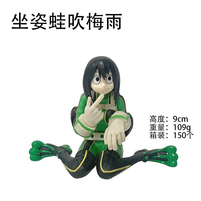 Anime Figure My Hero Academia Midoriya Izuku Bakugou Katsuki Asui Tsuyu Todoroki Shoto Collectible Toy Decor Model Gift
