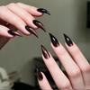 Gradient Halloween False Nails Wearable Nail Tips Set Durable Blood Stained Fake Nail  Party