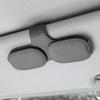 Auto Sonnenblende Brillen Magnetischer Halter Clip Multifunktions Leder Sonnenbrillen Dokument Ticket Kartenhalter Auto Zubehör