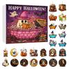 1 Set Halloween Ghost Countdown Calendar 24 Days Spooky Reading Bubble Bath Ghost Ornament Advent Calendar Holiday Bookworms Gift