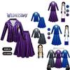 Stylish Wednesday Addams Enid School Uniform Party Dress For Girls