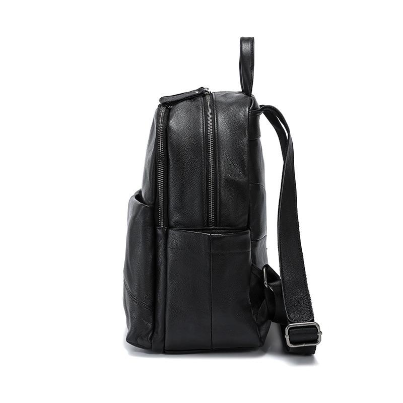 Leather Women's Bag New Backpack Women's Large-capacity Versatile Backpack College Style Backpack