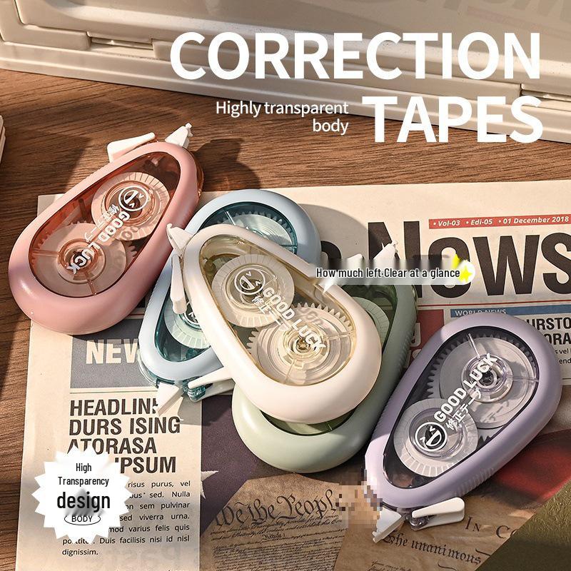 Odolná barevná korekční páska - Tichá, hladká, velká kapacita pro studenty