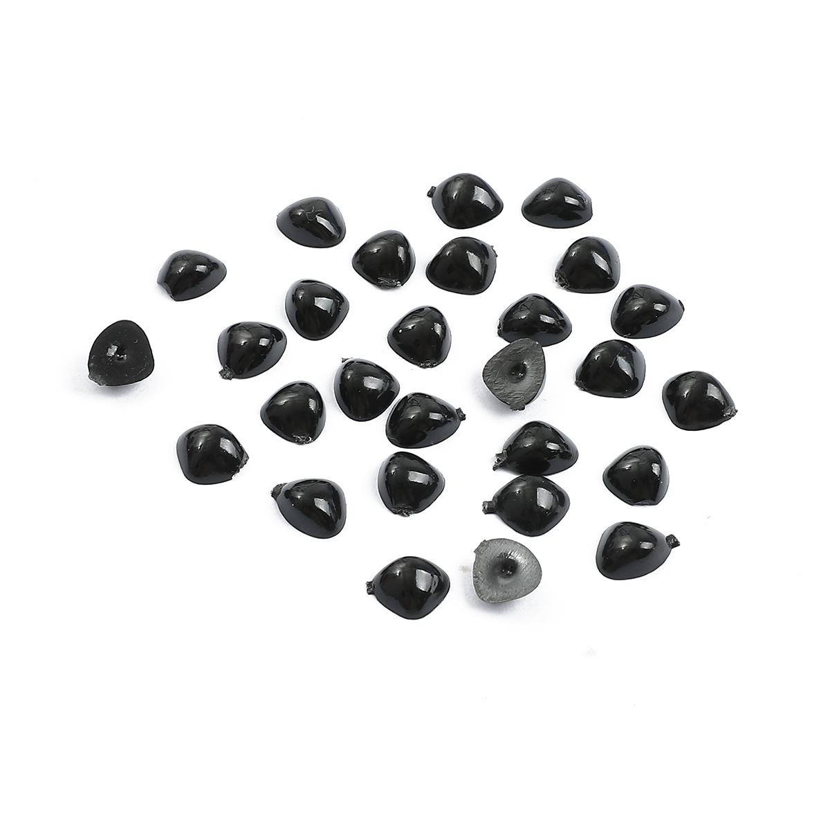 

50-300 шт./пакет акриловый треугольный нос животного DIY плюшевая игрушка аксессуары для ручного шитья 7x9mm 100pcs/bag