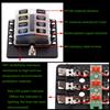1 In 8 Out Car RV Fuse Box Base Insurance Insert PC Terminal Block Black