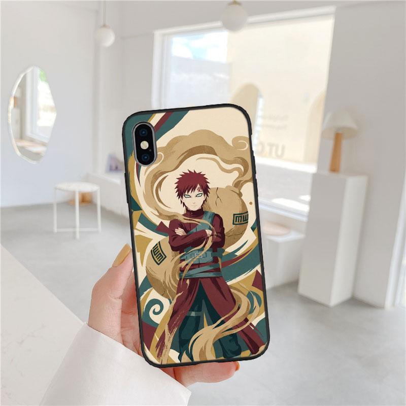 LO65 Naruto Gaara Soft Shell Phone Case for OPPO A3 Pro A72 A74 A76 A77 A77S A78 A79 A94 A95 A18 A40M A58